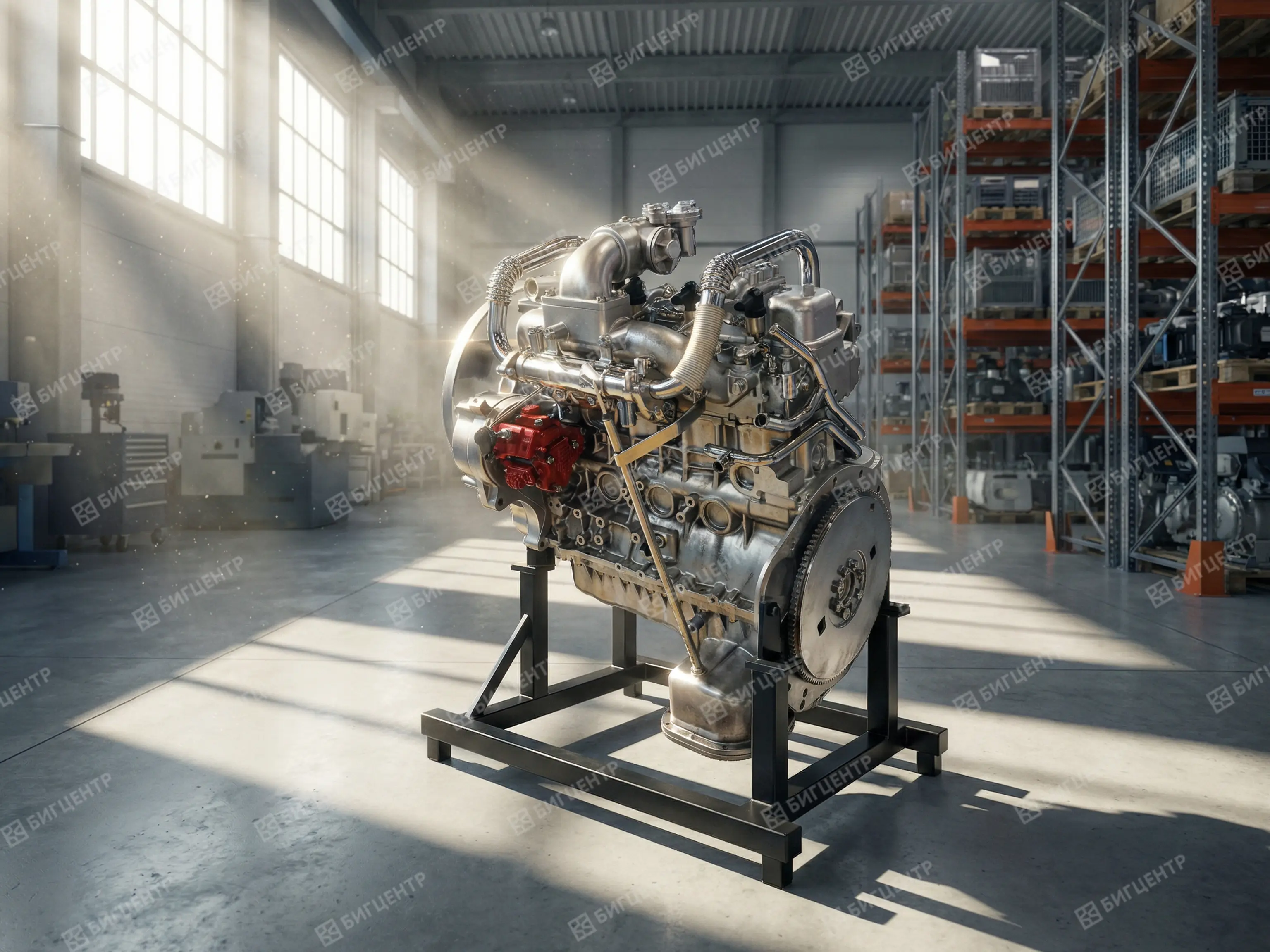 Двигатель ISUZU JE493ZLQ6K 92 kW