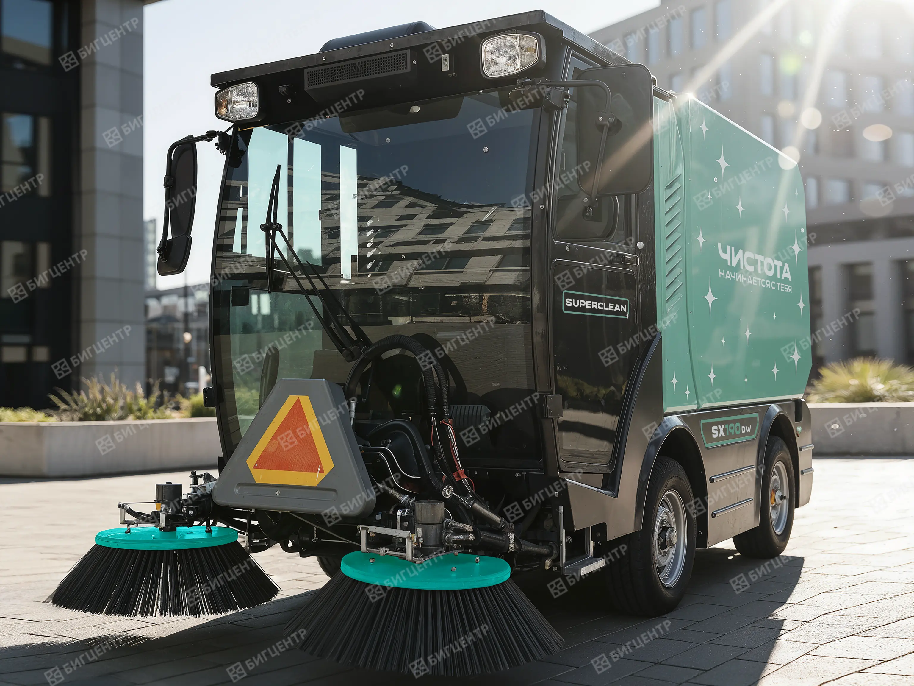 Подметально-уборочная машина SUPERCLEAN SX190DW