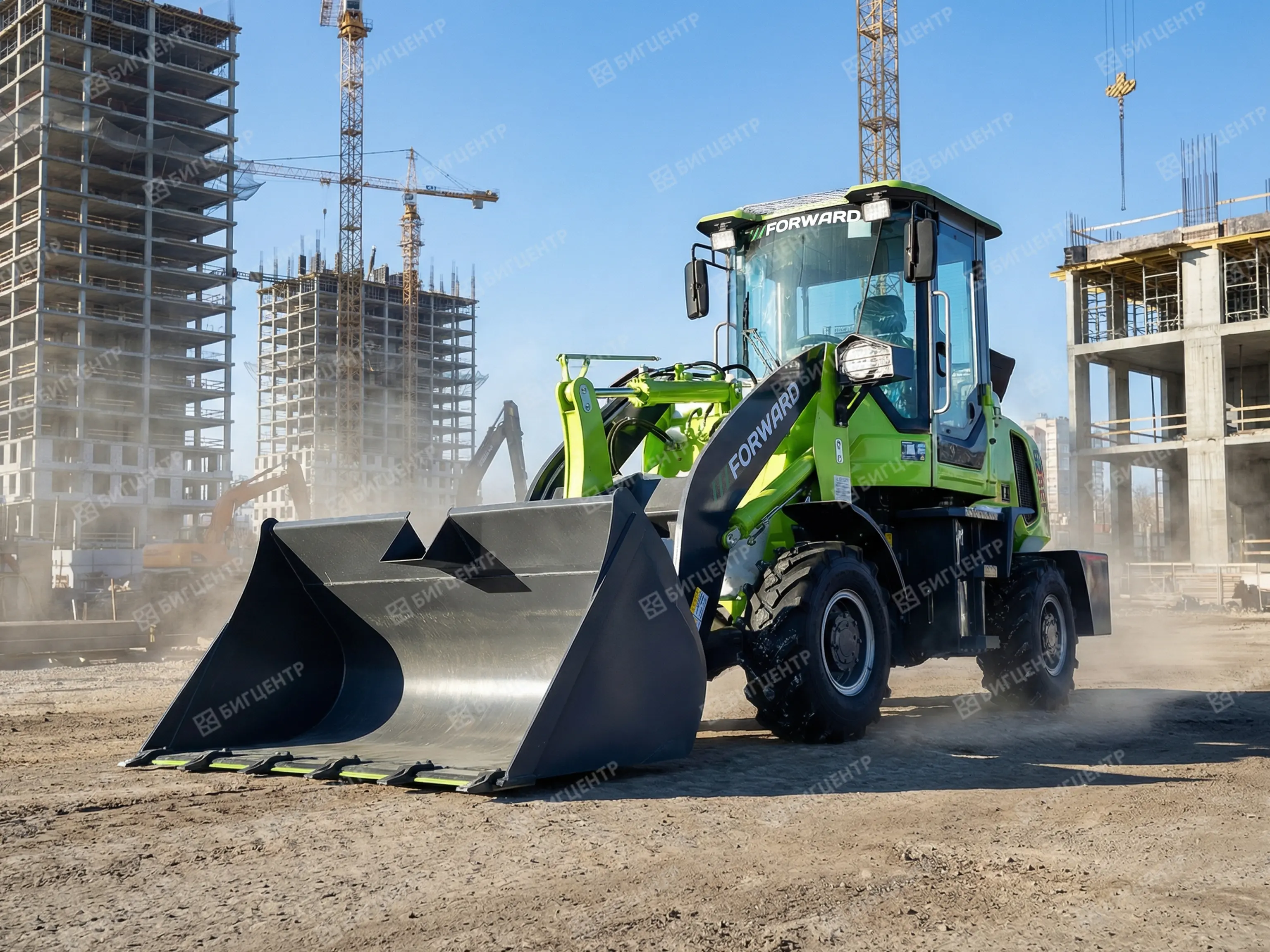 Фронтальный погрузчик FORWARD 628EF
