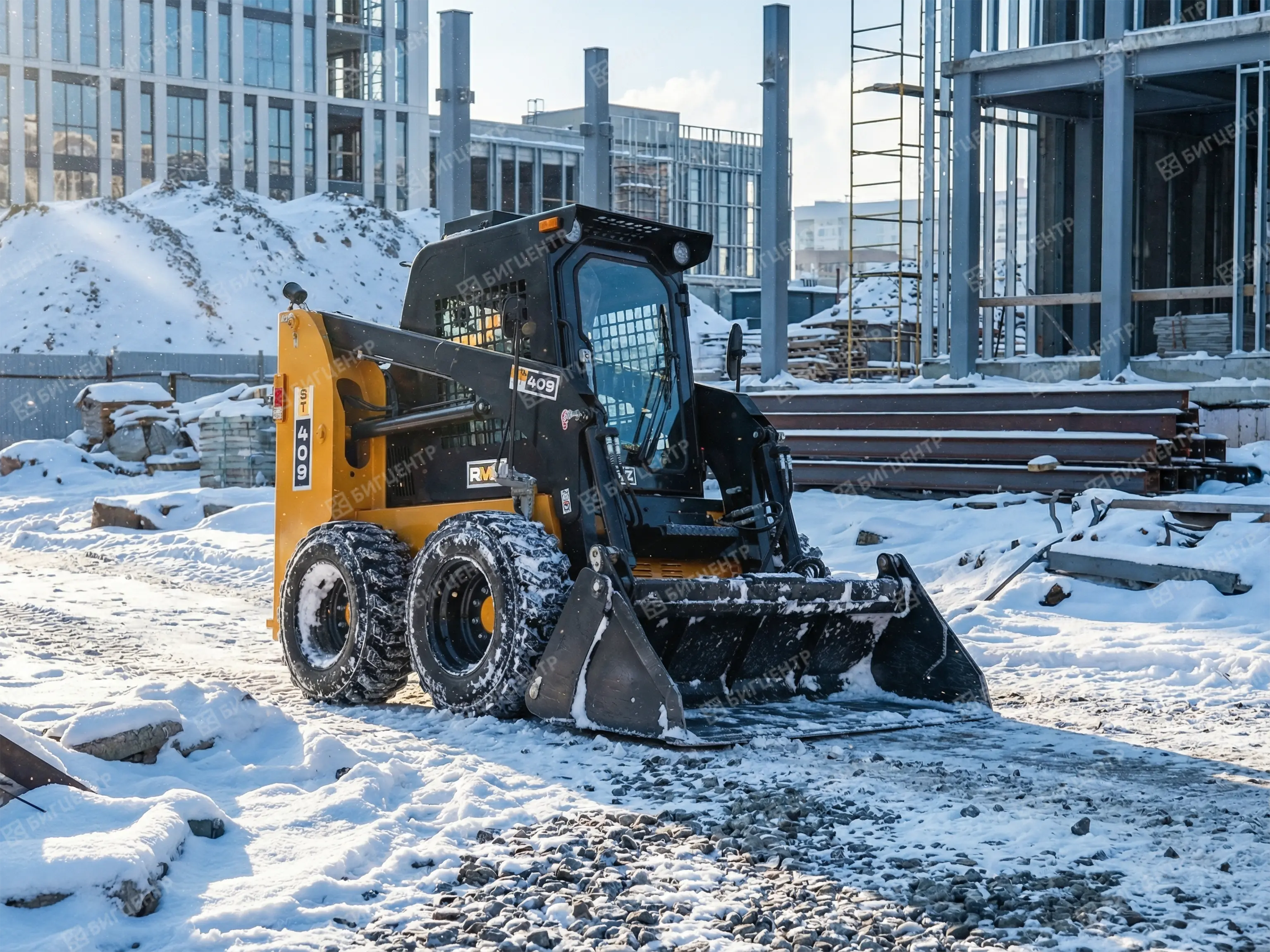 Колесный мини-погрузчик RMX (RUNMAX) ST409E (БЦ) (23655 от 10.23)