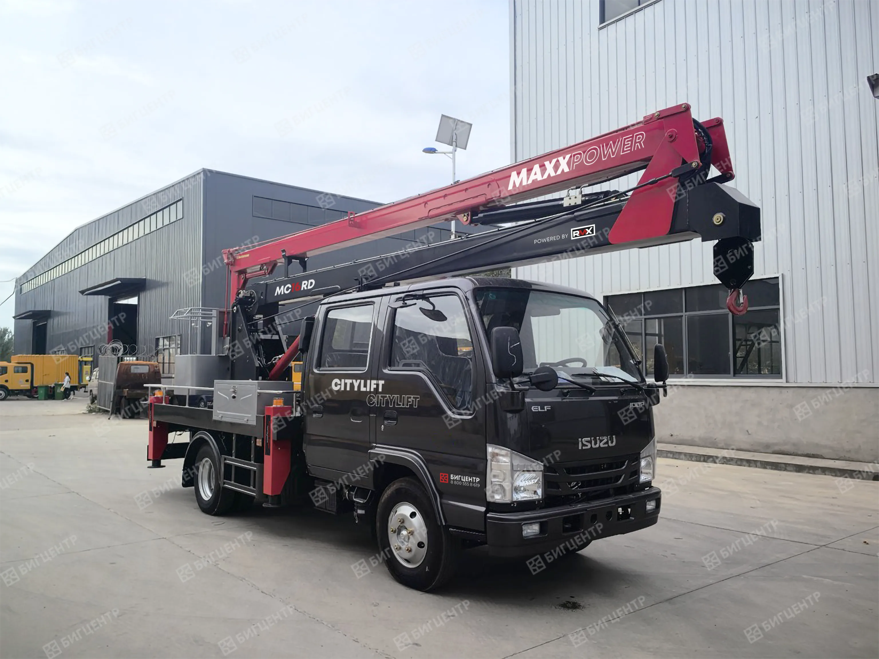 Автовышка ISUZU MAXXPOWER MC16RD Premium