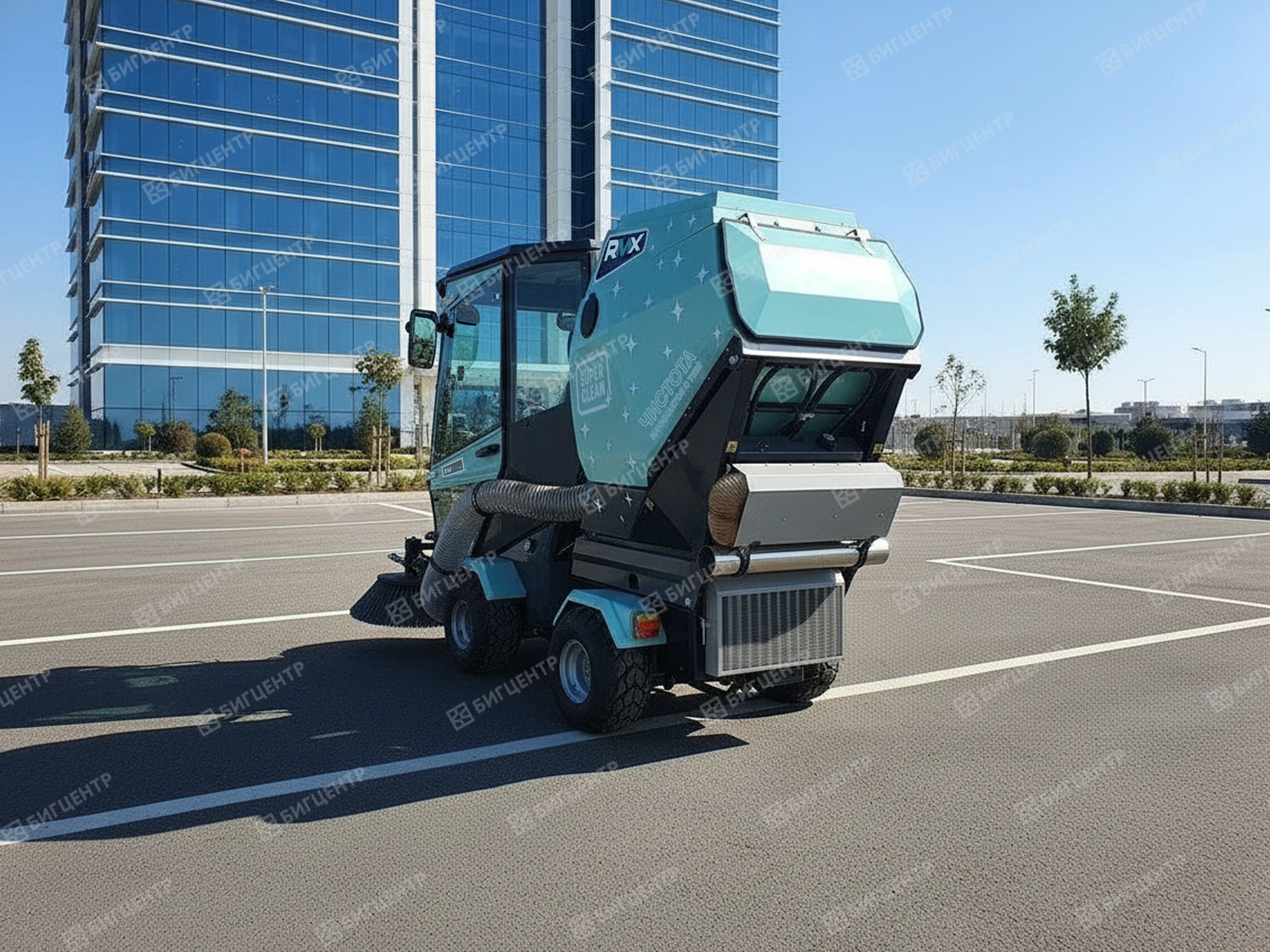 Подметально-уборочная машина SUPERCLEAN SW50MAX