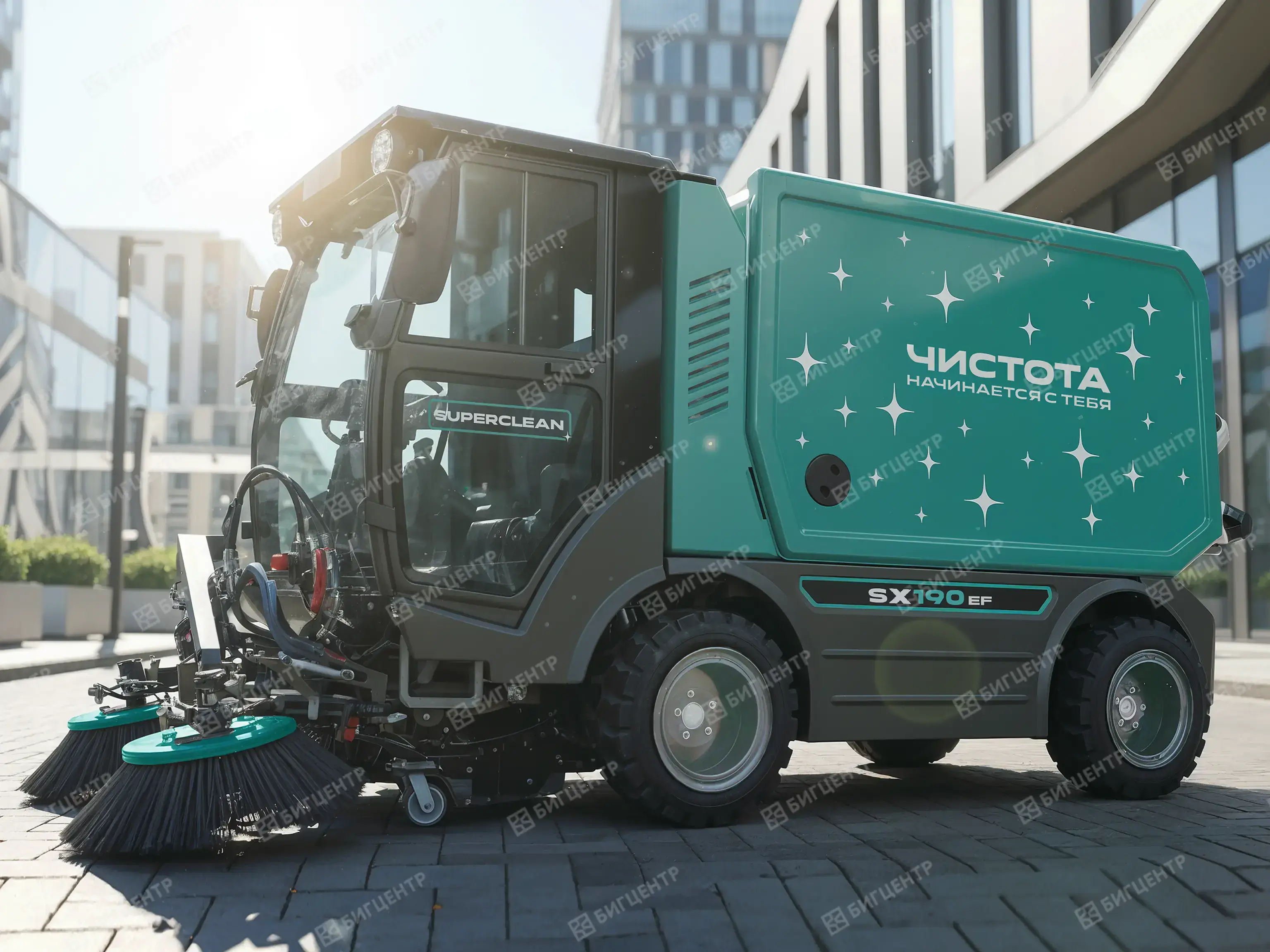Подметально-уборочная машина SUPERCLEAN SX190EF