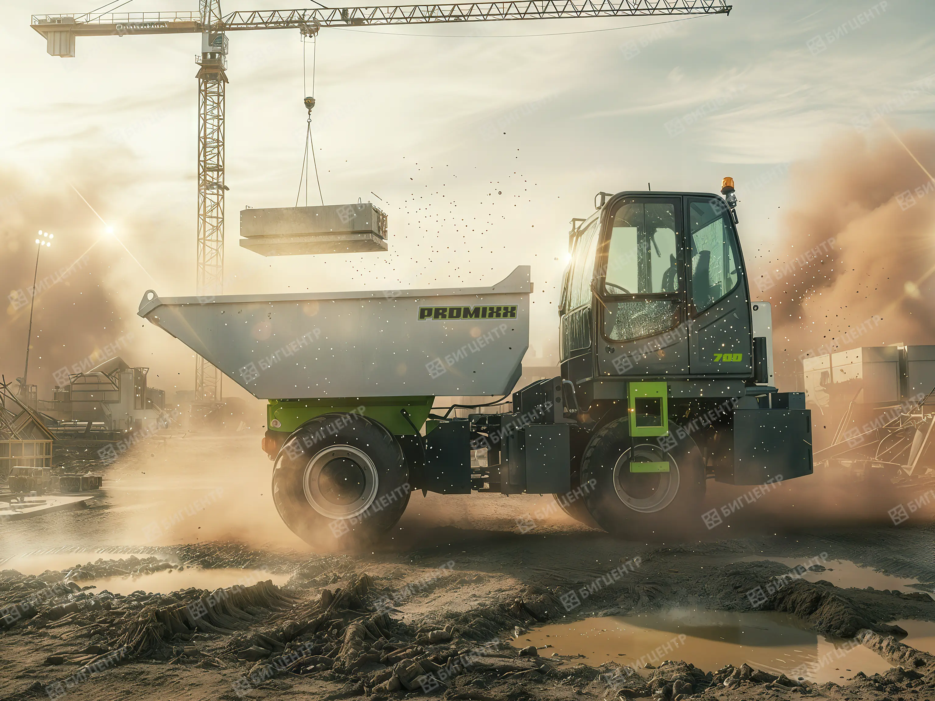 Колесный думпер PROMIXX 70D