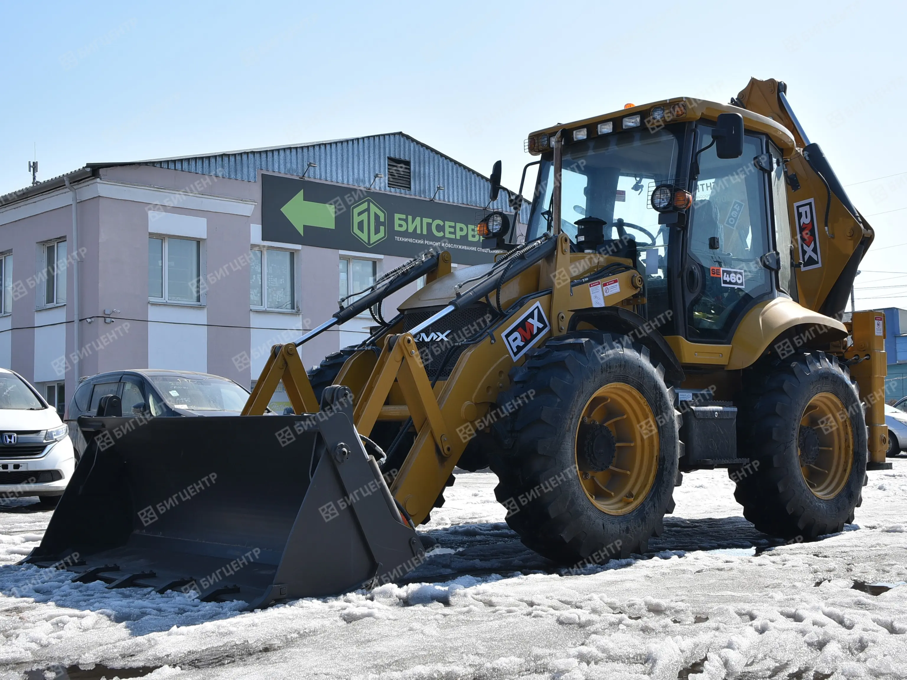 Экскаватор-погрузчик RMX (RUNMAX) SE460 (БЦ) (****3931 от 10.23)