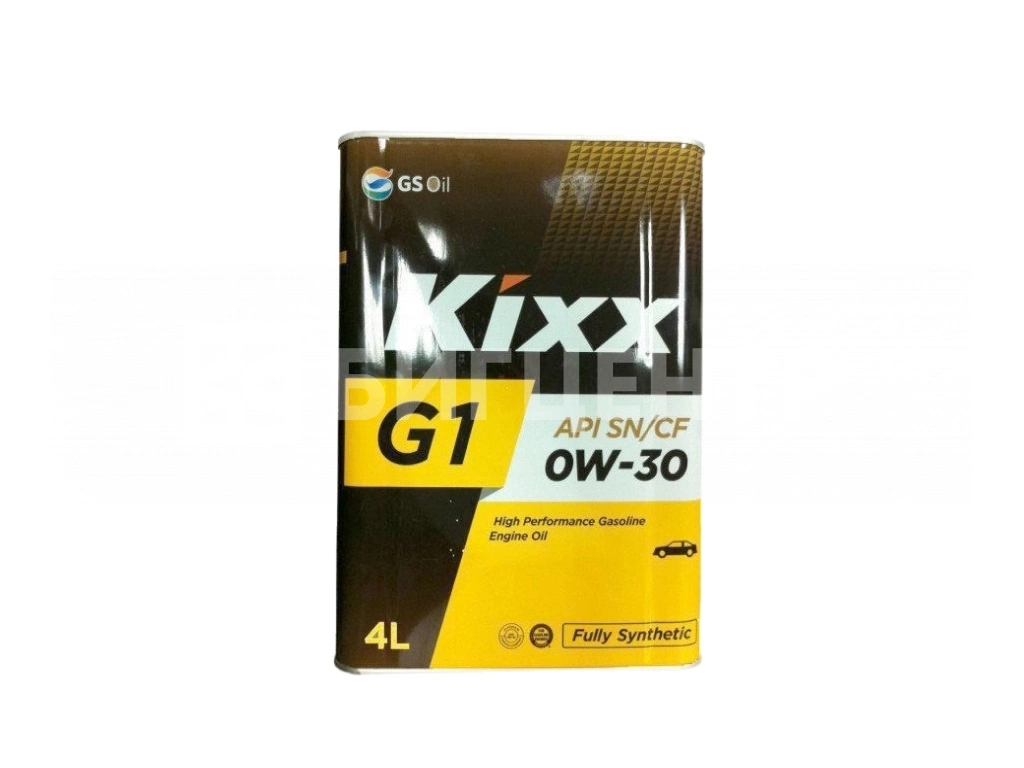 GS KIXX G1 0W30 SN/CF-5RC 4л