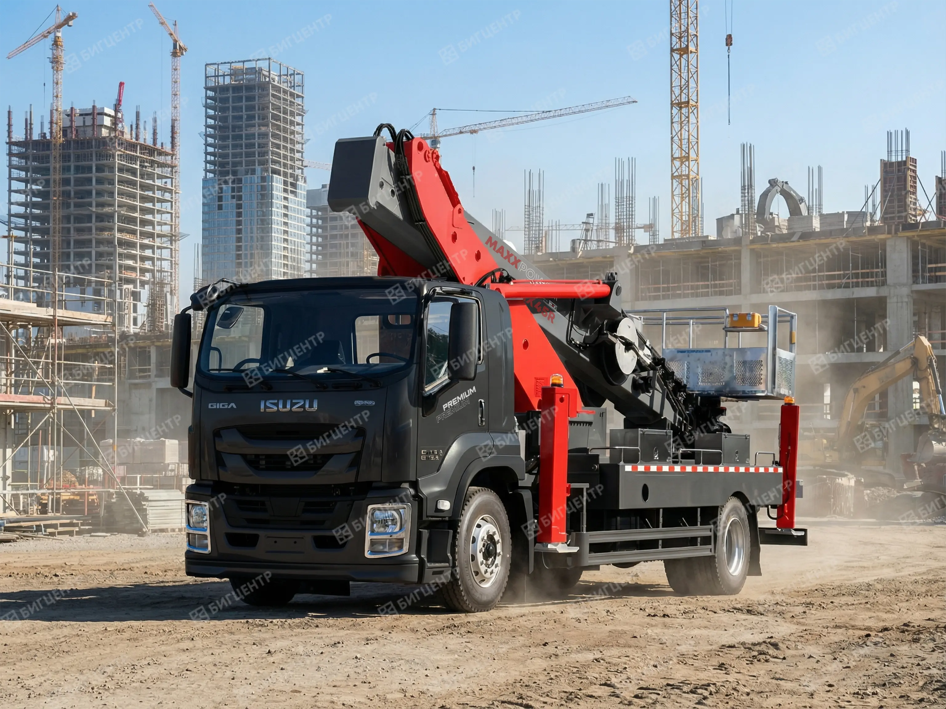 Автовышка ISUZU MAXXPOWER MX45R Premium