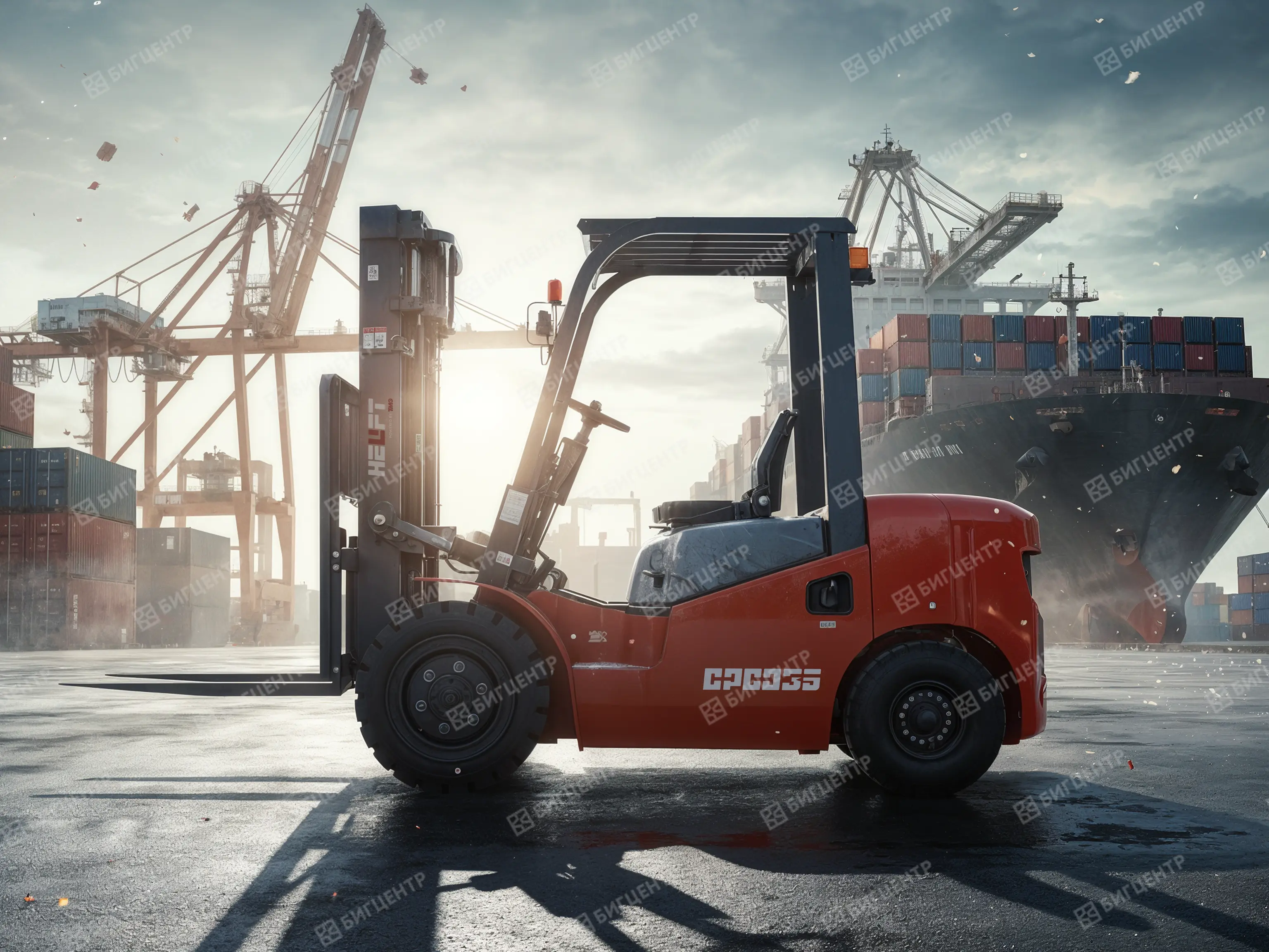 Вилочный погрузчик HELIFT CPCD35