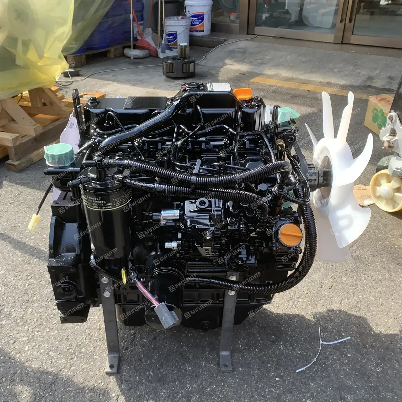 Двигатель YANMAR 4TNV88-BDFLTC (O)