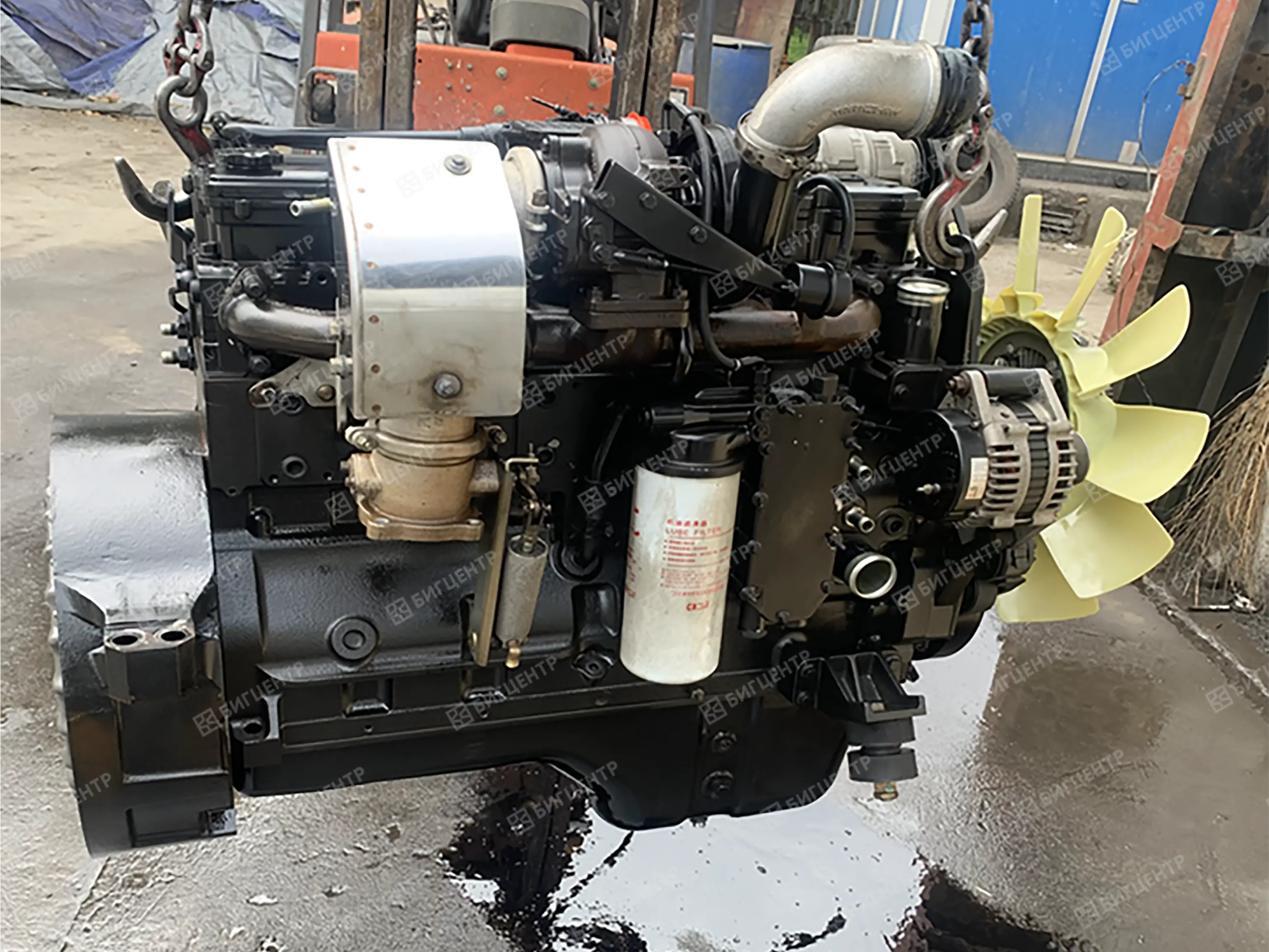 Двигатель CUMMINS ISL9.5-385E51A 285 KW (O)