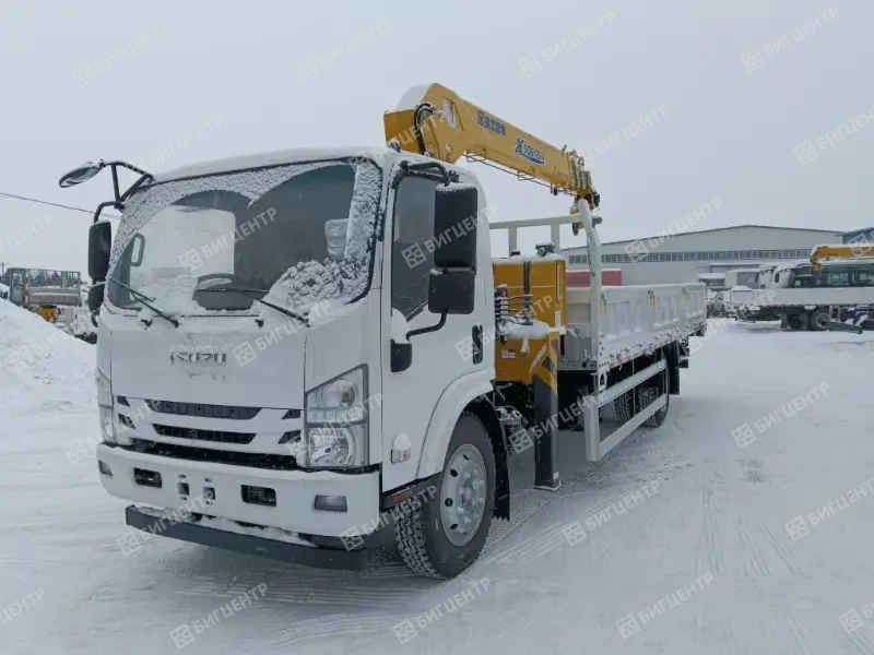 Кран-манипулятор ISUZU ELF S5 4х2 5 т