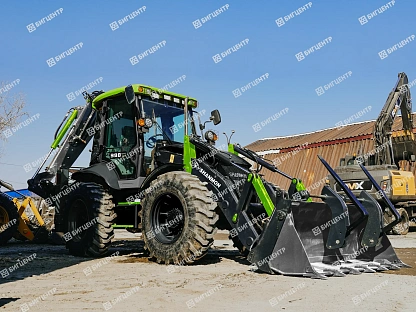 Экскаватор-погрузчик SHANMON 398 EVO PRO