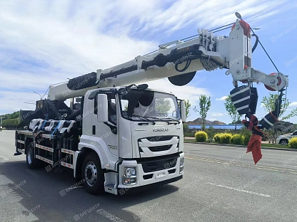 Бурильно-крановая машина ISUZU GIGA 12т