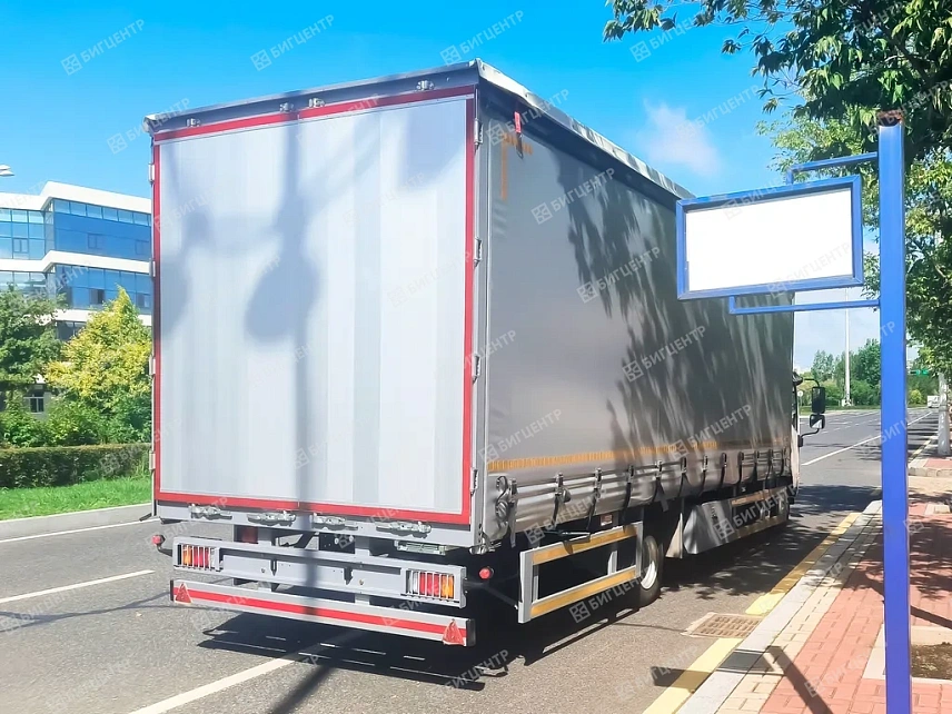 Фургон шторный ISUZU ELF 7.3м