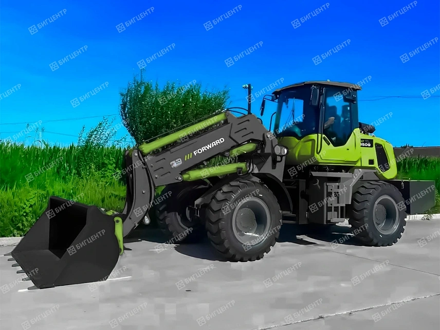 Фронтальный погрузчик с телескопической стрелой FORWARD TL3509