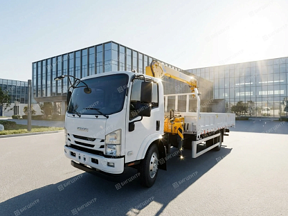 Кран-манипулятор ISUZU ELF S3 4х2 3.2т