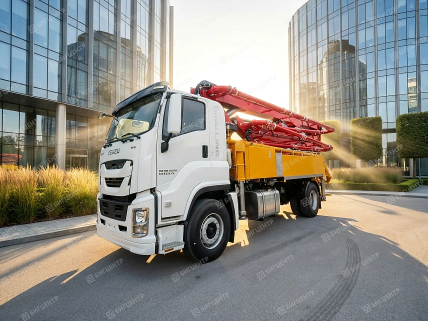 Автобетононасос ISUZU Q30М 4х2