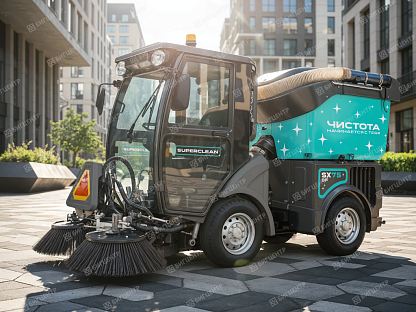 Подметально-уборочная машина SUPERCLEAN SX75DF