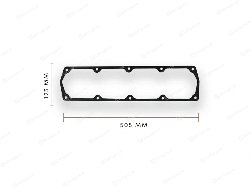 Прокладка клапанной крышки двигатель YUCHAI 50 kWt