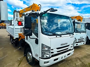 Кран-манипулятор ISUZU ELF Q1 4x2 5т