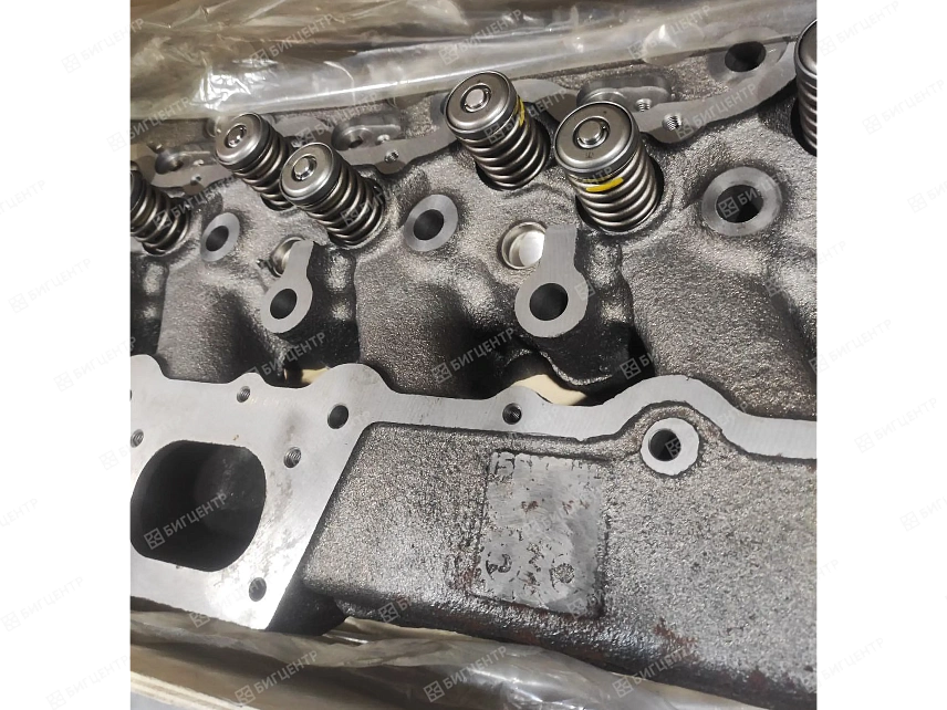 Головка блока цилиндров (ГБЦ) в сборе двигателя Shanghai C6121