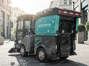 Подметально-уборочная машина SUPER CLEAN SX75EF