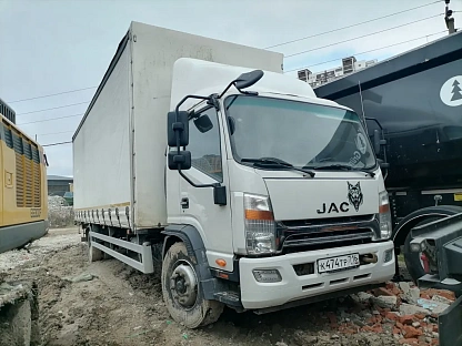 Шторный грузовик JAC N 120 1482 - (АЛ)