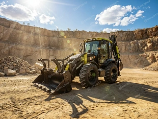 Экскаватор-погрузчик SHANMON 398 EVO PRO