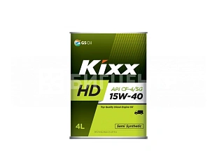 GS KIXX HD (Dynamic) 15W40 CF-4/SG п/с 4л