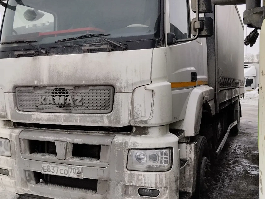 Шторный грузовик КАМАЗ 5325-69(G5) 000007409 - (АЛ)