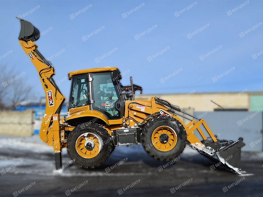 Экскаватор-погрузчик RMX (RUNMAX) SE460 ***3931