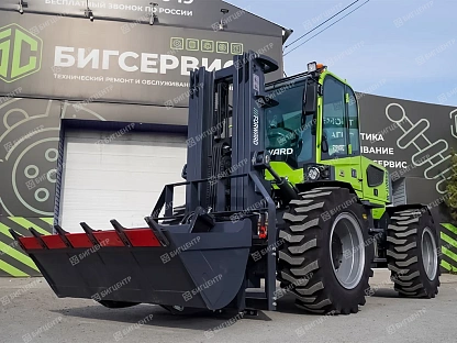 Фронтальный погрузчик с вилами FORWARD TE650FR-III 