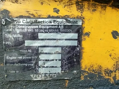 Самосвал карьерный Volvo A40F 000008082 - (АЛ)