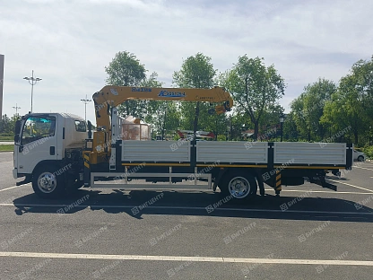 Кран-манипулятор ISUZU ELF L1 4x2 5т