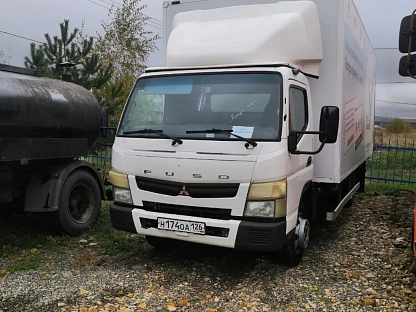 Изотермический фургон+гидроборт MITSUBISHI FUSO FUSO CANTER TF 7.5 5389 - (АЛ)