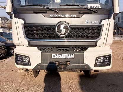 Ломовоз (металловоз) с КМУ Shacman SX32586T384C 000007777 - (АЛ)