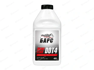 Жидкость тормозная DOT 4 Барс 0,455кг