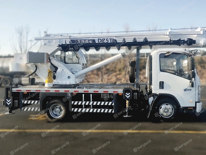 Бурильно-крановая машина ISUZU ELF 5т