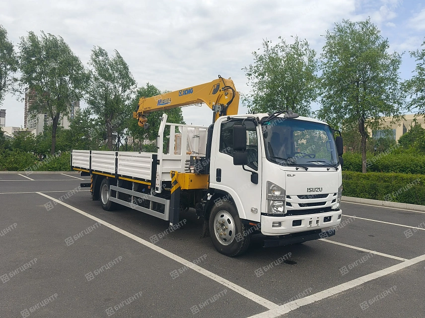 Кран-манипулятор ISUZU ELF L3 4x2 6,3т