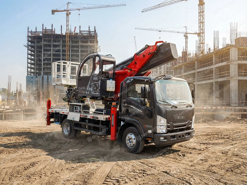 Автовышка ISUZU MAXXPOWER MK33R Premium