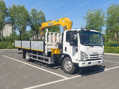 Кран-манипулятор ISUZU ELF L3 4x2 6,3т