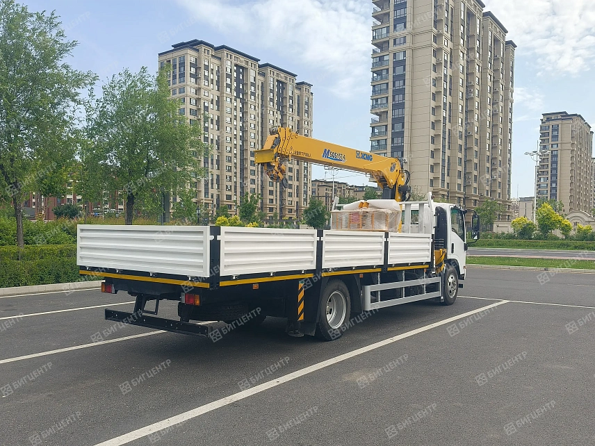 Кран-манипулятор ISUZU ELF L3 4x2 6,3т