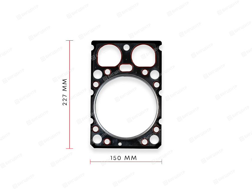 Прокладка ГБЦ двигатель WEICHAI WP10/WD6158WP10