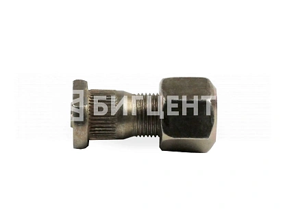 Болт+гайка колеса (L-50мм, D-18мм) погрузчик ZL20, ZL30