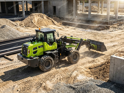 Фронтальный погрузчик с телескопической стрелой FORWARD TL3011