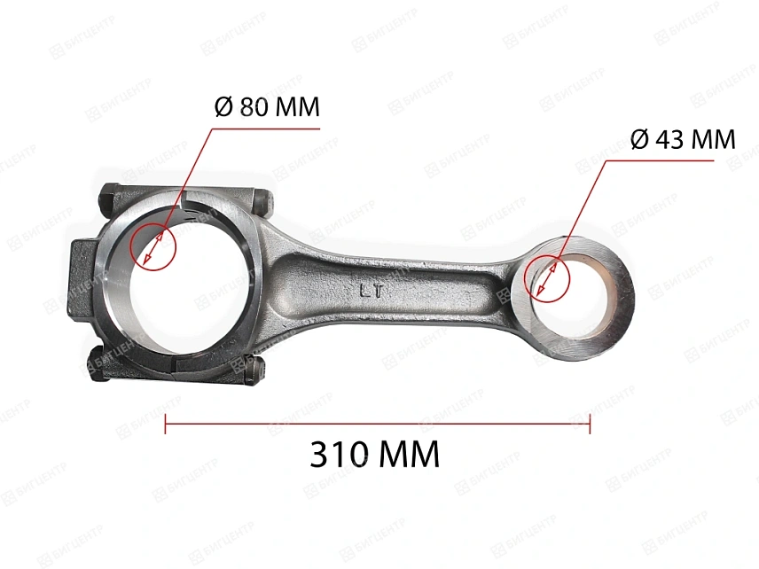 Шатун двигателя Shanghai D6114