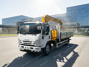 Кран-манипулятор ISUZU ELF L2 4x2 5т