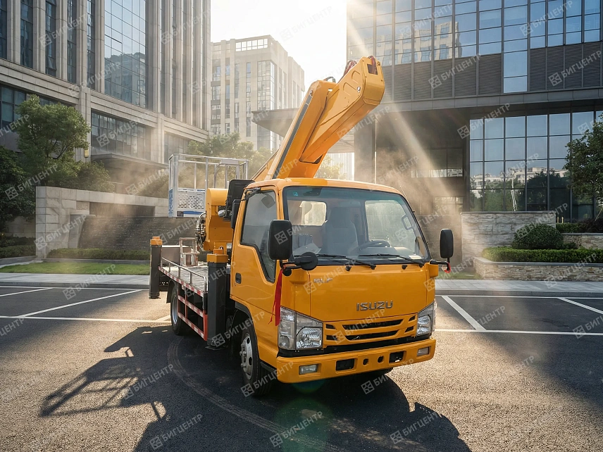 Автовышка ISUZU DS-12