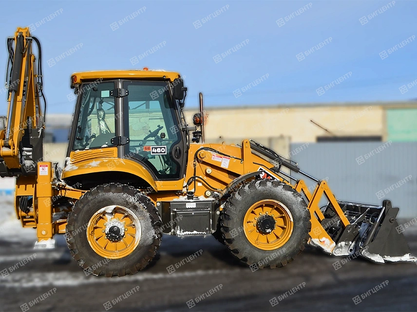 Экскаватор-погрузчик RMX (RUNMAX) SE460 ***3931