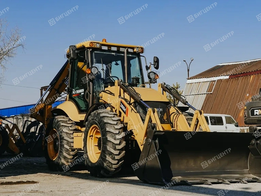 Экскаватор-погрузчик SHANMON 388H